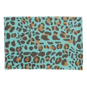 Housse D'oreillers Motif Poster de animal Leopard Jaguar