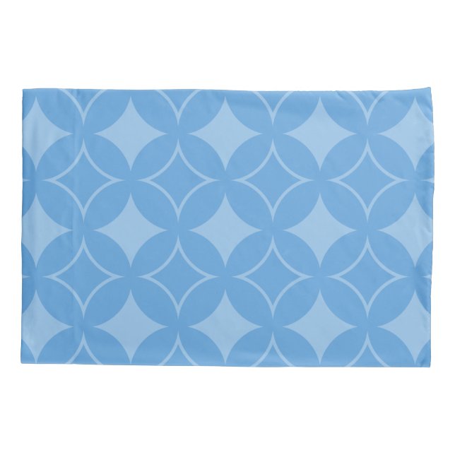 Housse D'oreillers Motif shippo bleu ciel (Dos)