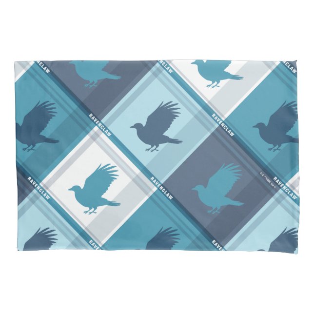 Housse D'oreillers MOTIF Tartan RAVENCLAW™ (devant)