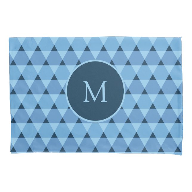 Housse D'oreillers Motif triangles (devant)