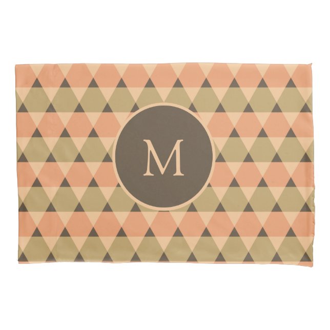 Housse D'oreillers Motif triangles (devant)