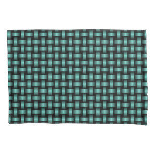 Housse D'oreillers Motif turquoise Black Weaver