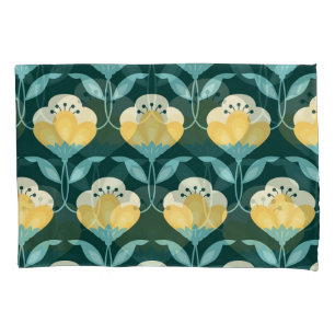 Housse D'oreillers Motif Vintage rétro Floral