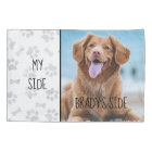 My Side Dogs Side Photo Personnalisée Pet Lover