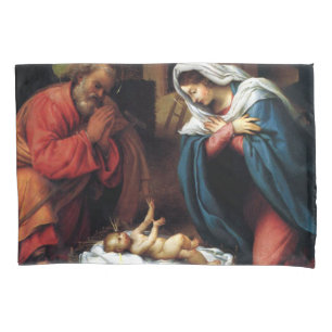 Housse D'oreillers Nativité