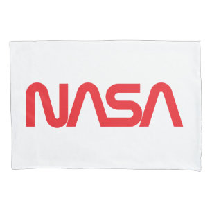 Housse D'oreillers Norme blanche de fusée cirque Iconique NASA