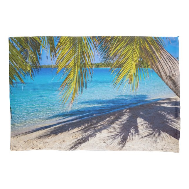 Housse D'oreillers Ombres sur la plage (devant)