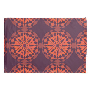 Housse D'oreillers Orange purple cool, unique