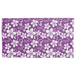 Housse D'oreillers Oreiller BLUE HAWAII (PLUM)