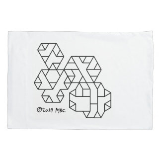 Housse D'oreillers oreiller geek