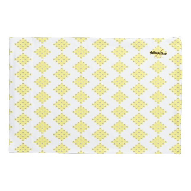 Housse D'oreillers OVERFLOW Pillowcase par la poète Adiela Akoo (Dos)