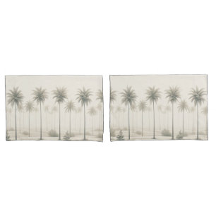 Housse D'oreillers Palmiers à Miami "Juste un autre jour au paradis"