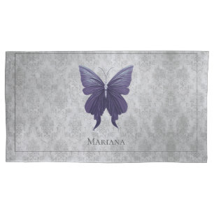 Housse D'oreillers Papillon à bijoux pourpre