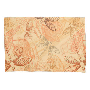 Housse D'oreillers papillons vintages modernes