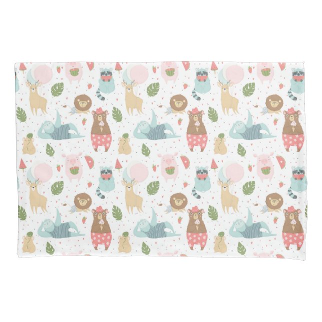 Housse D'oreillers Paresse et motif d'amis (devant-gauche)