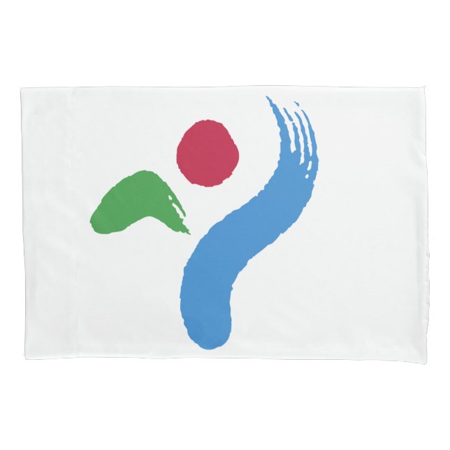Housse D'oreillers Patriotic Single Pillowcase with flag of Seoul (devant)