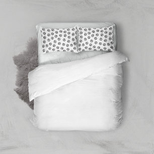 Housse D'oreillers Patrouilles de Doodle, Paws de Chien, Paws Noirs
