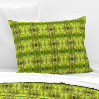 Housse D'oreillers Paume vert tropical feuille soleil motif de taille
