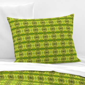 Housse D'oreillers Paume vert tropicale feuille soleil motif minuscul