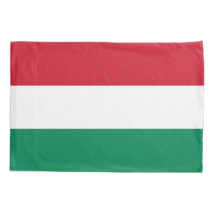 Housse D'oreillers Pavillon Patriotique Simple Pillowcase Hongrie