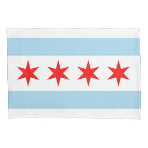 Housse D'oreillers Pavillon Patriotique Single Pillowcase de Chicago,
