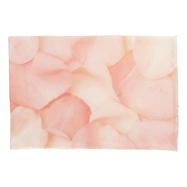 Housse D'oreillers Peach Fuzz Minimaliste moderne Rose Petal Valentin (devant)