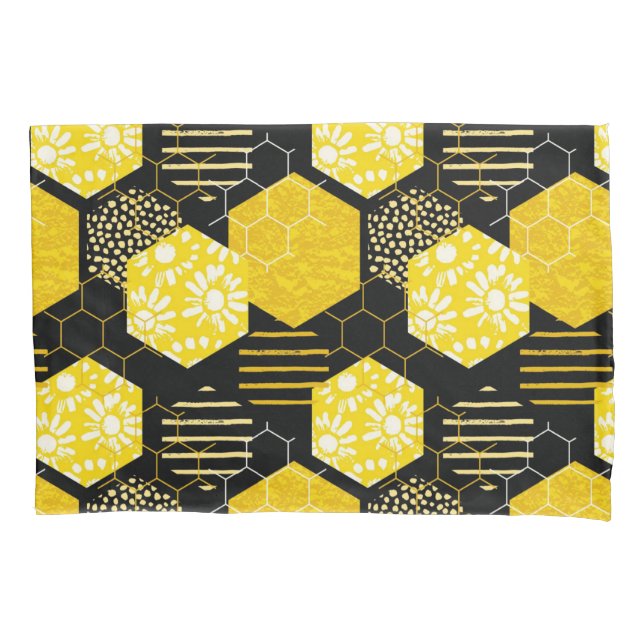 Housse D'oreillers Peigne de miel ! Coque coussin (devant)