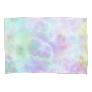 Housse D'oreillers Peinture d'aquarelle Pastel Rainbow Cravate-Dye