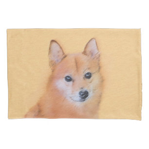 Housse D'oreillers Peinture finlandaise Spitz - Jote Original Chien A
