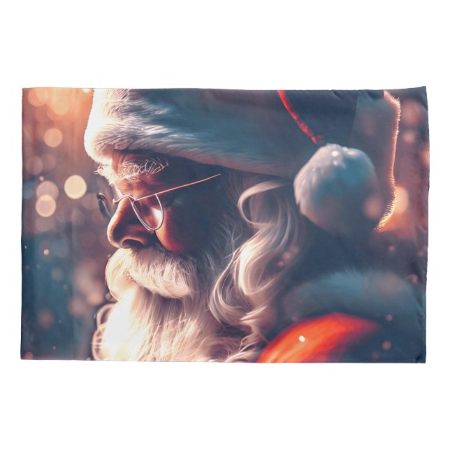 Housse D'oreillers Père Noël (Dos)