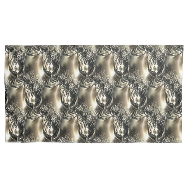 Housse D'oreillers Perles dorées (devant-gauche)