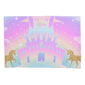 Housse D'oreillers Personalized Unicorn Pillow Case - unicorn decor