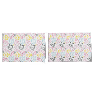Housse D'oreillers Petite Mlle Princesse Pretty Pastels Motif