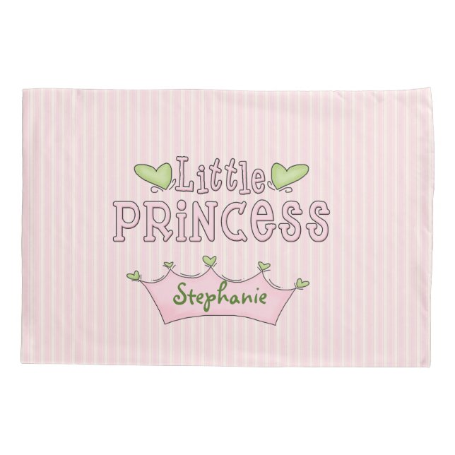 Housse D'oreillers Petite princesse Custom Pillow Case (Dos)