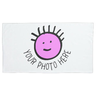 Housse D'oreillers Photo personnalisée KING SIZE PILLOWCASE Modèle