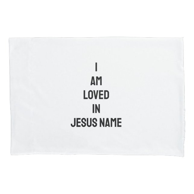 Housse D'oreillers Pillowcase Christian Affirmation (devant)