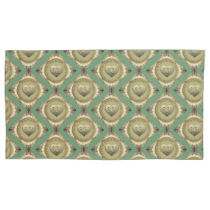 Housse D'oreillers Pillowcase du 12e/30e anniversaire de perles