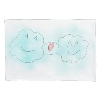 HOUSSE D'OREILLERS PILLOWCASE - L'AMOUR NUAGE