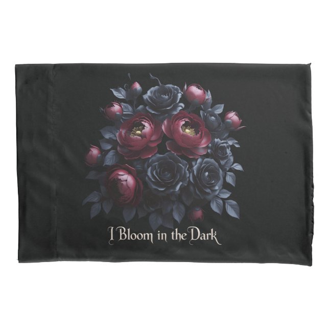 Housse D'oreillers Pillowcase Rose Floral (devant)