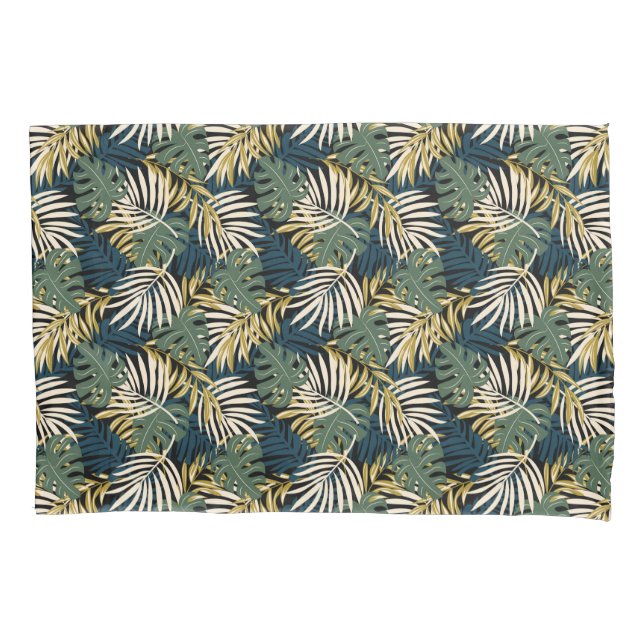 Housse D'oreillers Pillowcase Tropical Palms (devant)