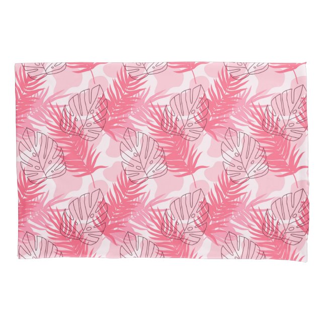Housse D'oreillers Pillowcase Tropical Palms (devant)