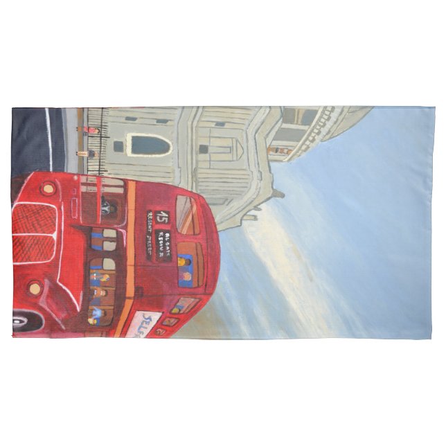 Housse D'oreillers Pilote de bus Londres (devant)