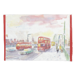 Housse D'oreillers Pilote de bus Routemaster