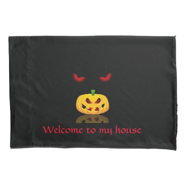 Housse D'oreillers Pilote Halloween (devant)