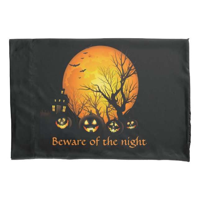 Housse D'oreillers Pilote Halloween (devant)
