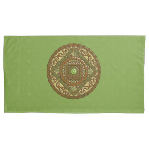Housse D'oreillers Pilote Virgo Mandala
