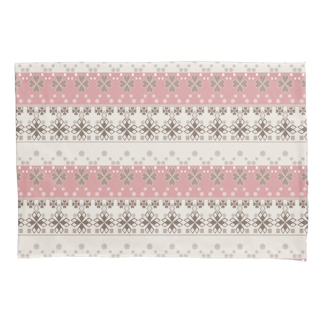 Housse D'oreillers Pink beige (devant)