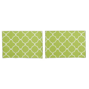 Housse D'oreillers PixDezines do-it-yourself couleur/Motif Quatrefoil