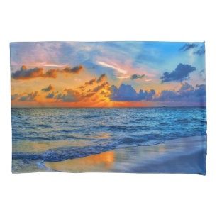 Housse D'oreillers Plage de Sunset Exotique