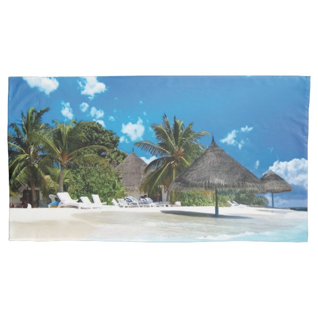 Housse D'oreillers Plage exotique (devant)